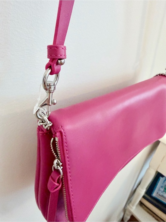 Rebecca Minkoff Handbags - Rebecca Minkoff Acid Pink Leather Crossbody